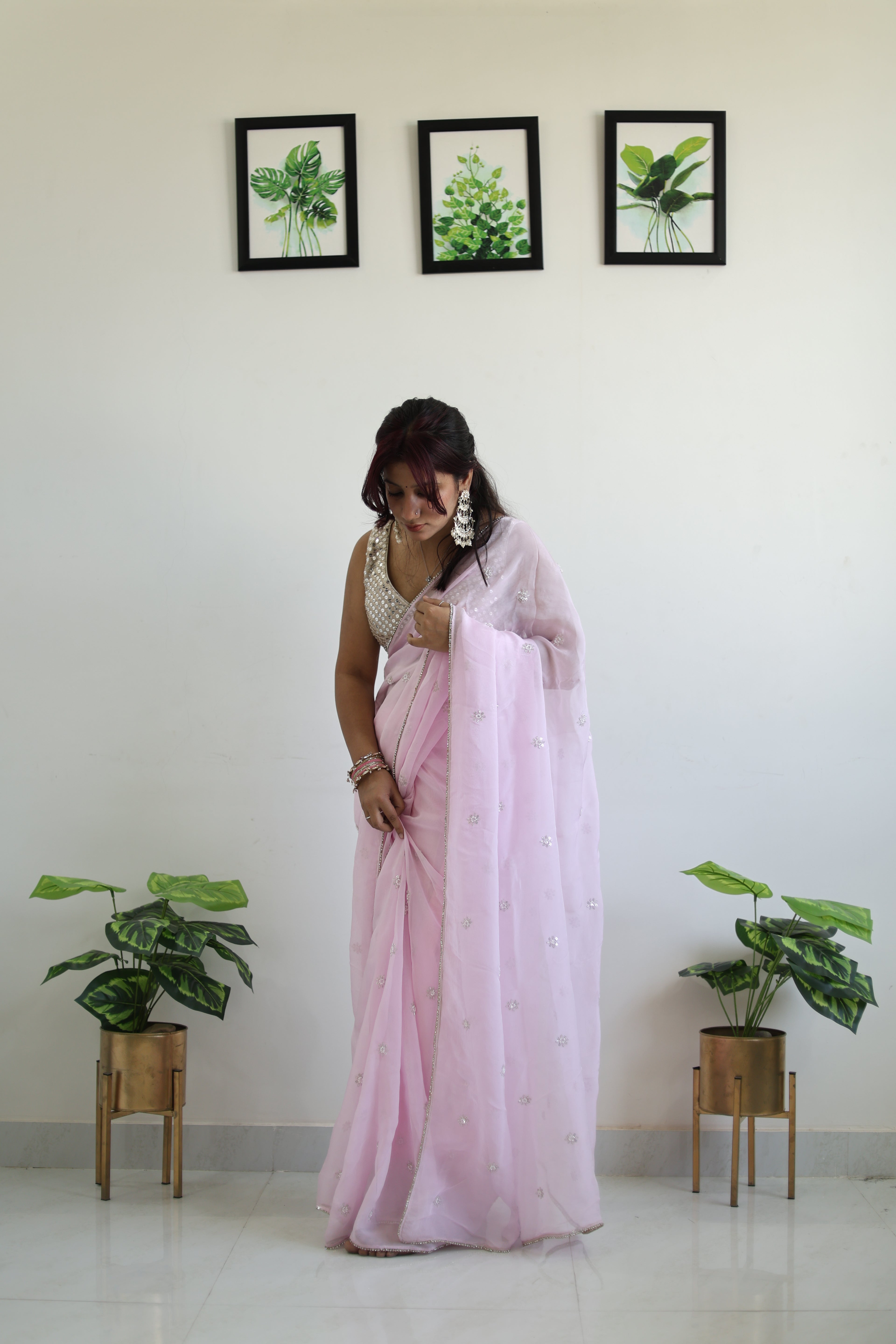 Organza Saree