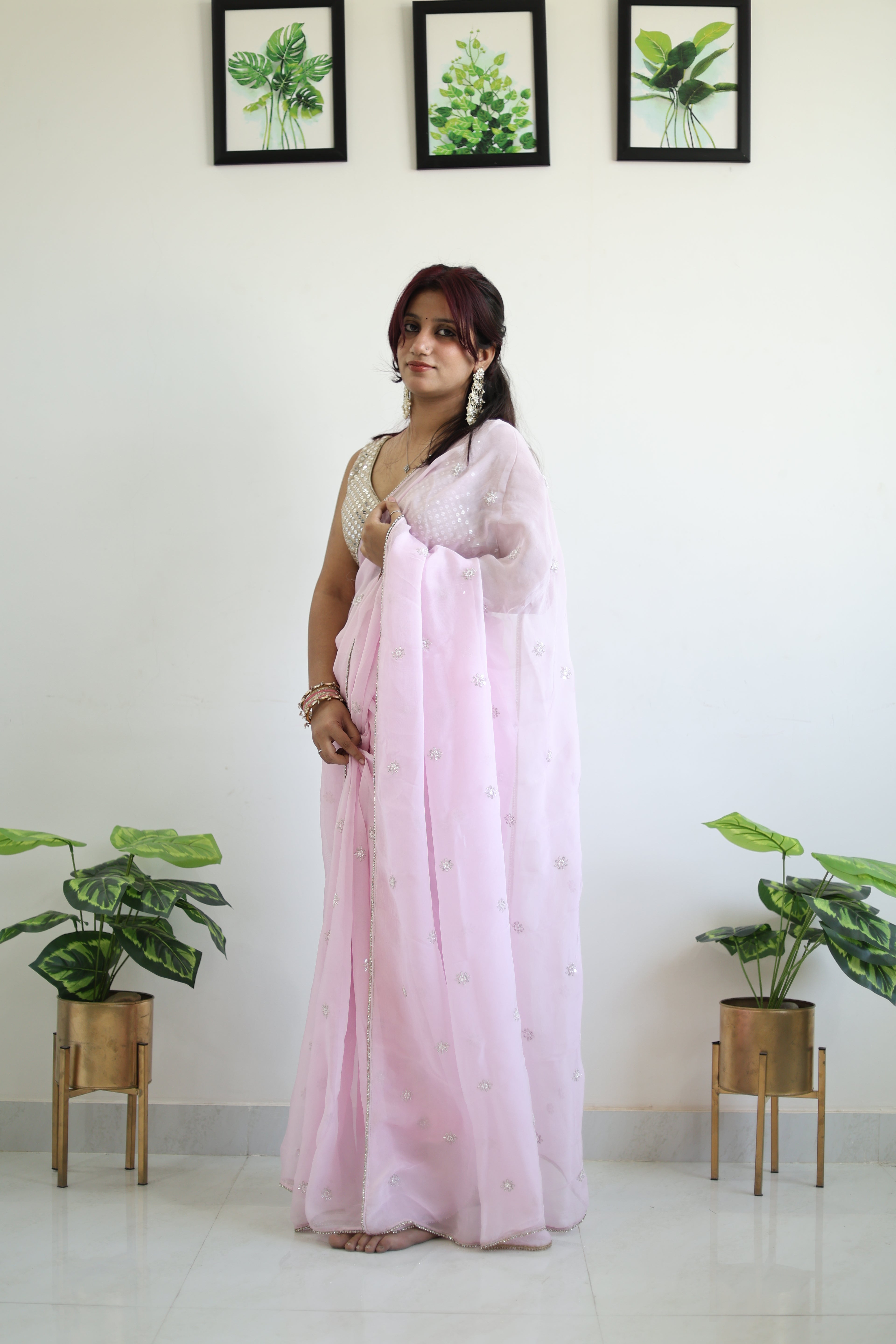 Organza Saree