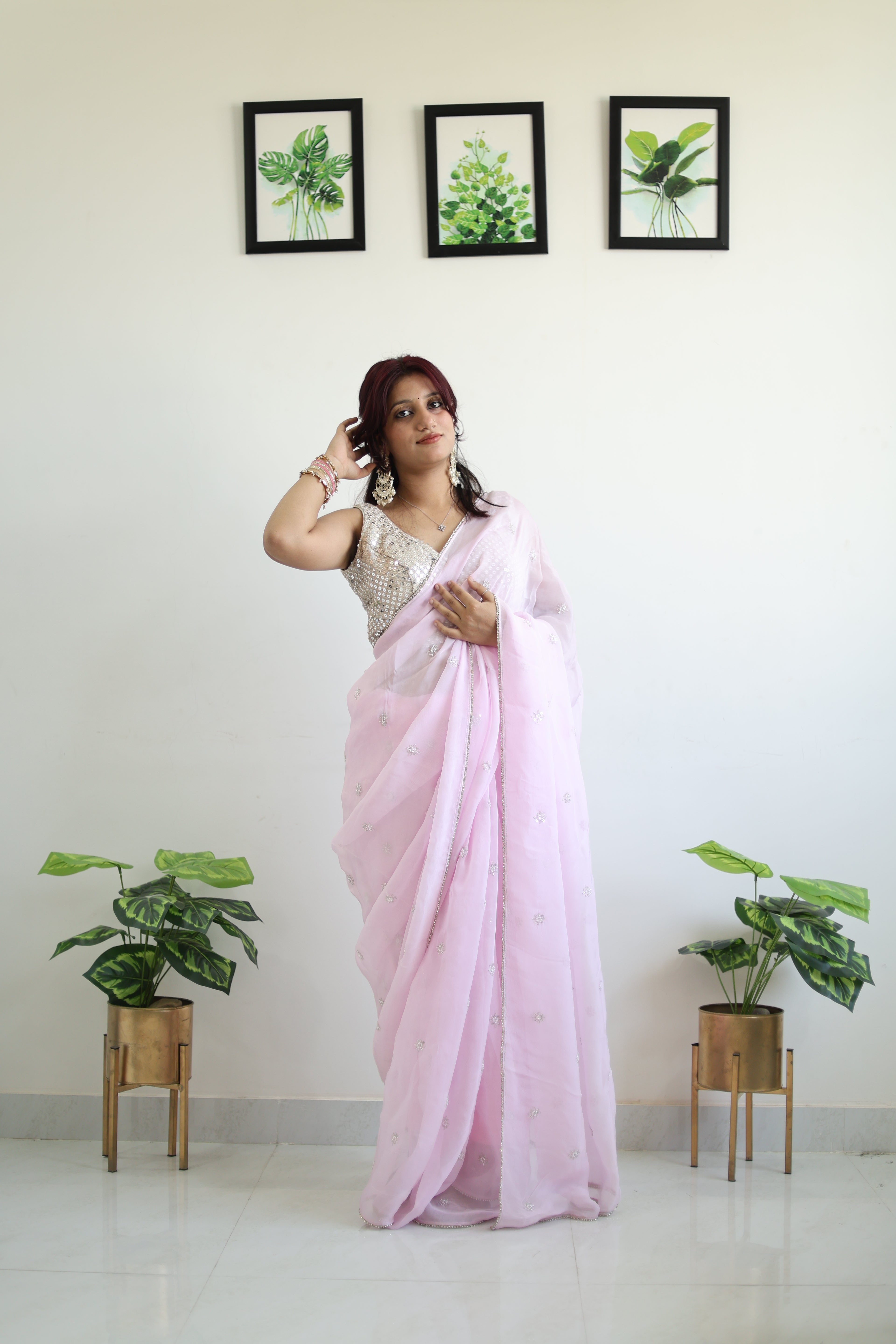 Organza Saree