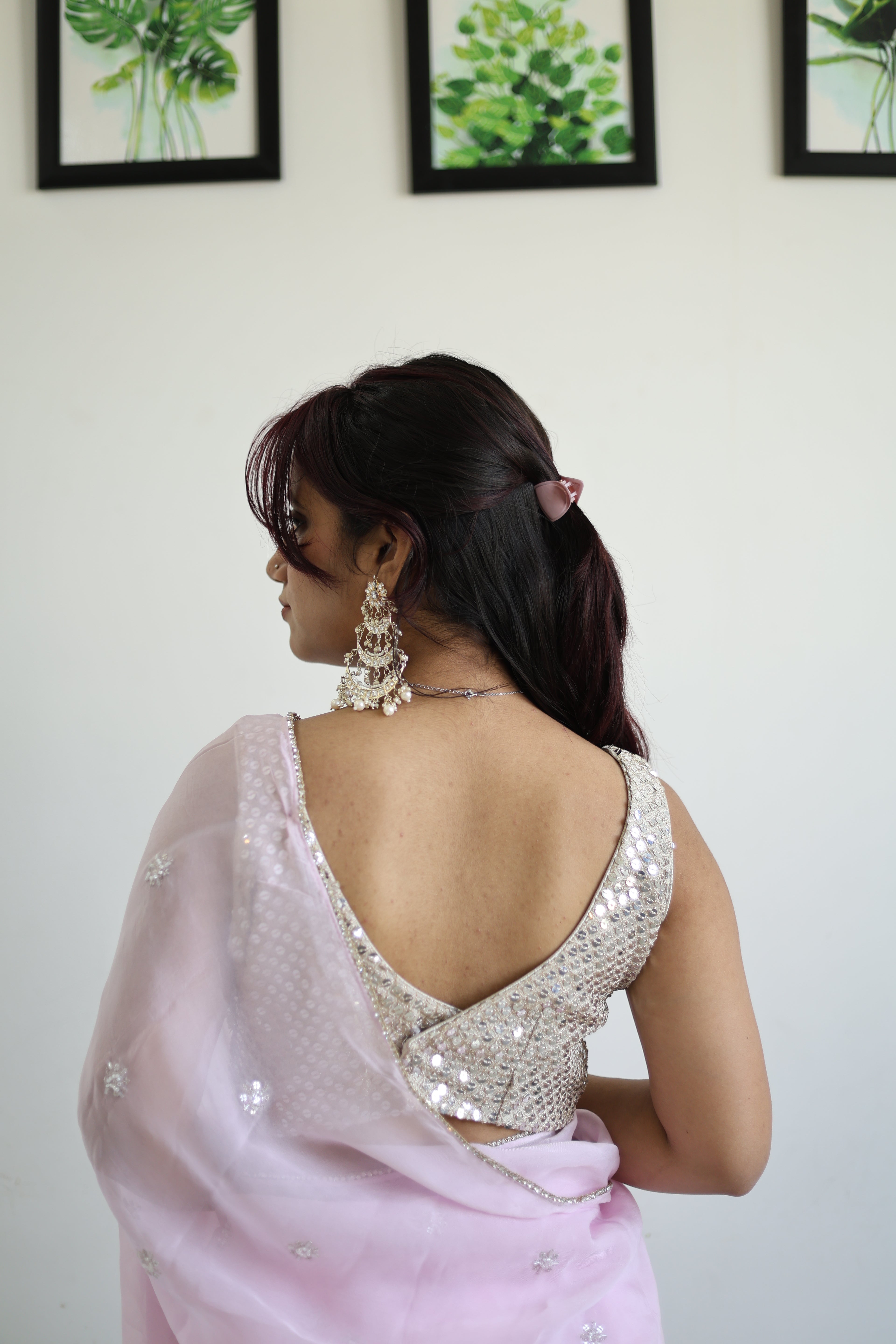 Organza Saree