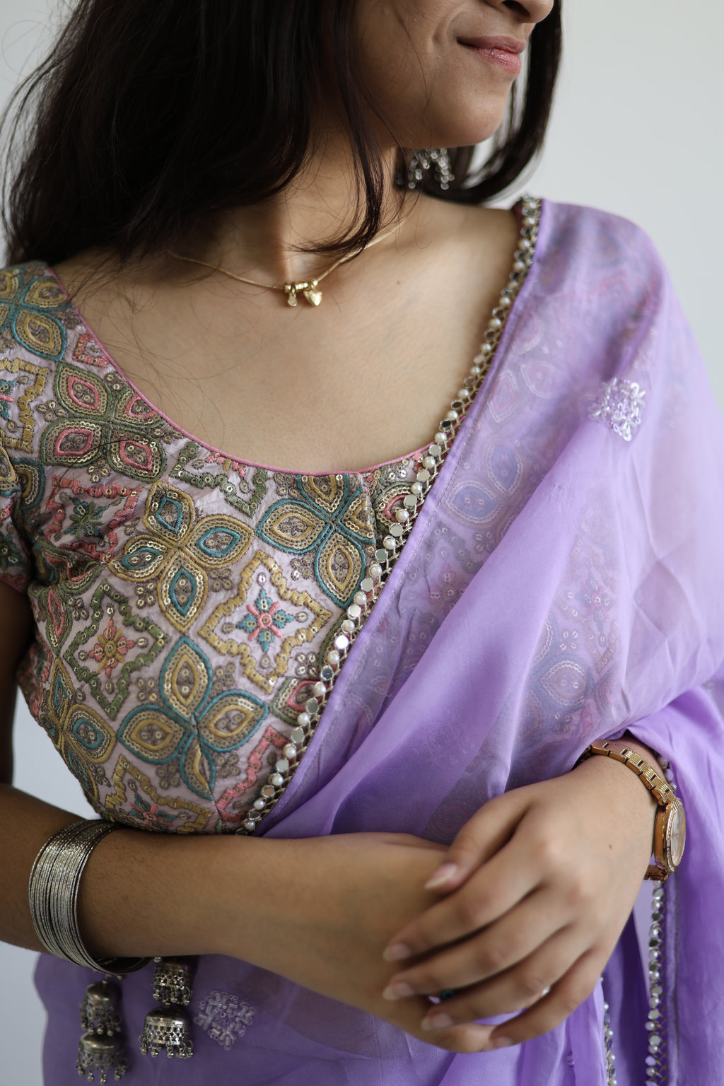Organza Saree